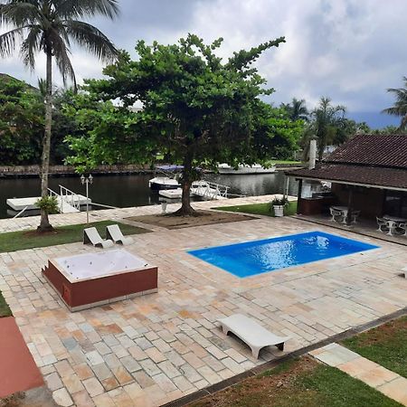 Casa Na Marina Com Piscina Churrasqueira E Pier Guarujá Exterior foto