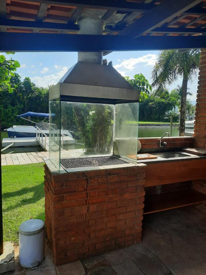 Casa Na Marina Com Piscina Churrasqueira E Pier Guarujá Exterior foto