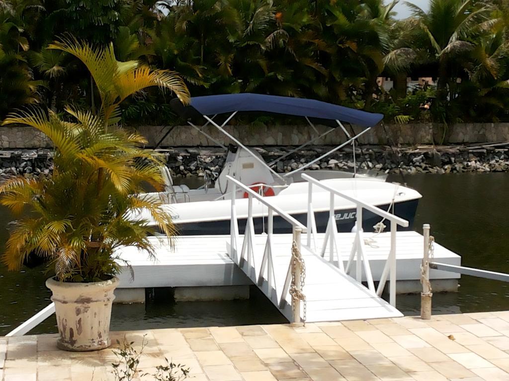 Casa Na Marina Com Piscina Churrasqueira E Pier Guarujá Exterior foto